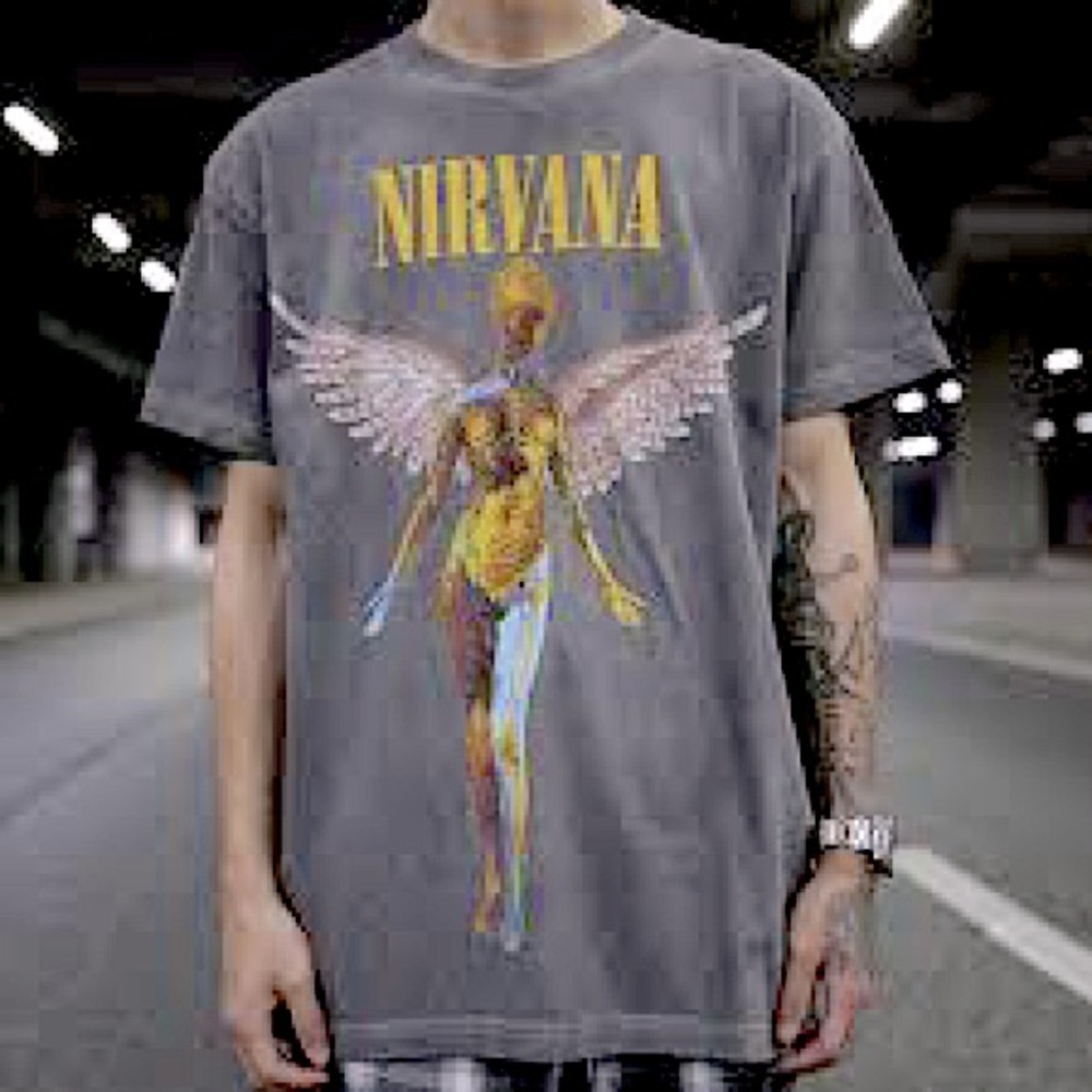 Nirvana Unisex In Utero Graphic T-Shirt